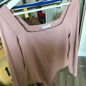 Babaton Dusty Rose Bodysuit